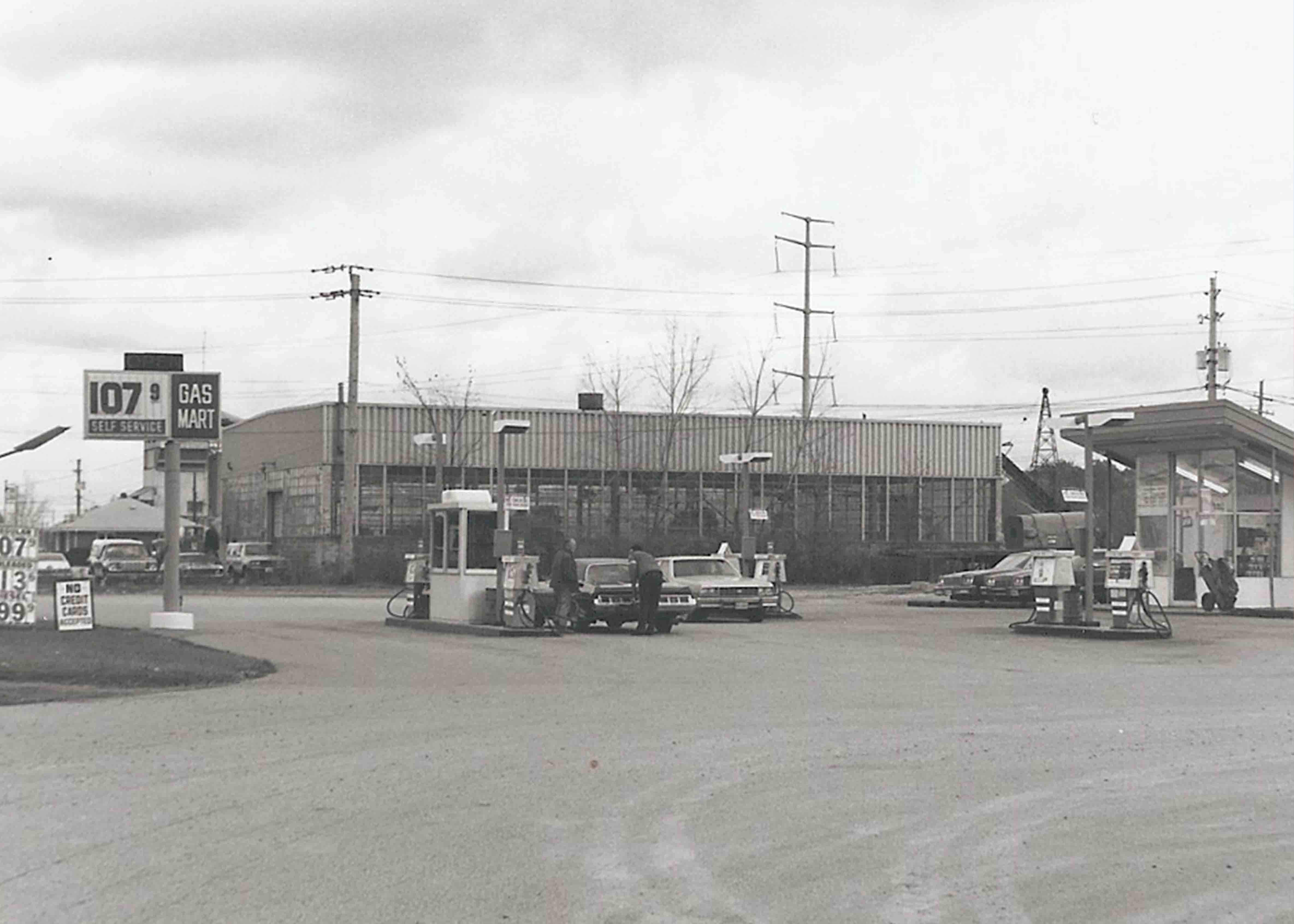 Old Fuel Mart Gas Station